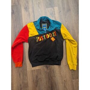 Nike Sportswear Jungle‎ Reissue Quarter Zip Mens XS Retro 1993 90s Colorblock